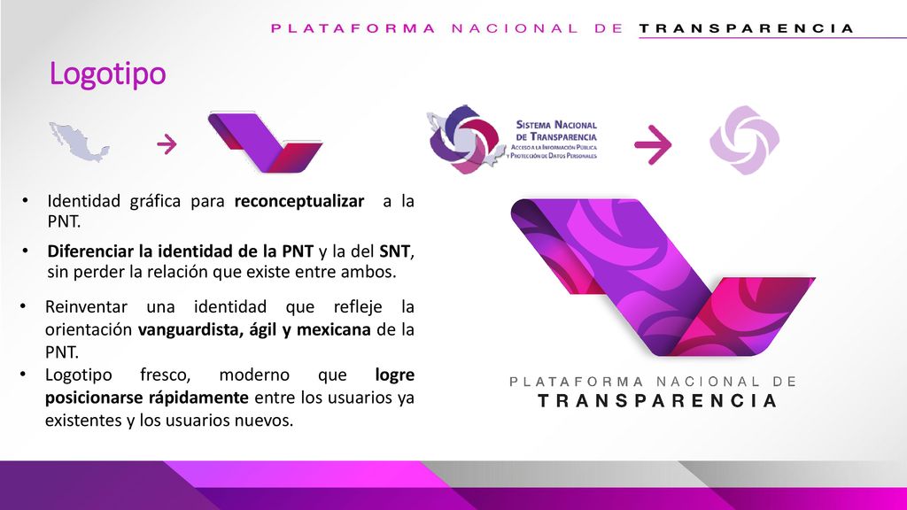Logotipo Identidad gráfica para reconceptualizar a la PNT.