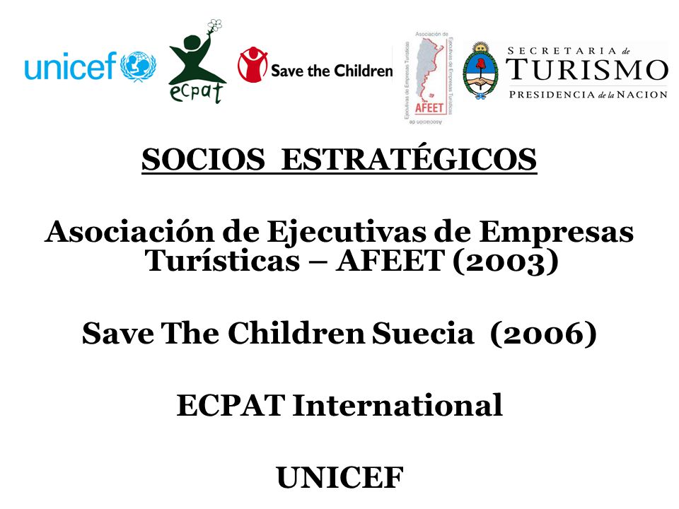 Asociación de Ejecutivas de Empresas Turísticas – AFEET (2003)