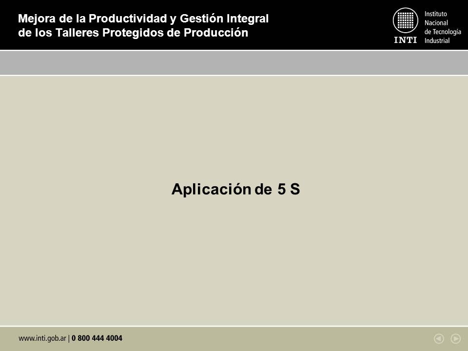 Mejora de la Productividad y Gestión Integral de los Talleres Protegidos de Producción