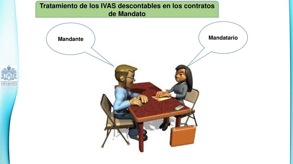 Tratamiento de los IVAS descontables en los contratos de Mandato