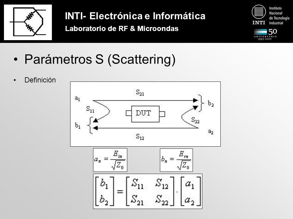 INTI- Electrónica e Informática Laboratorio de RF & Microondas - ppt  descargar