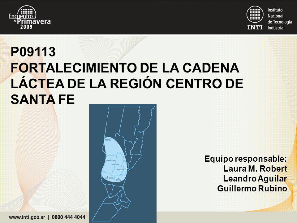 P09113 FORTALECIMIENTO DE LA CADENA LÁCTEA DE LA REGIÓN CENTRO DE SANTA FE