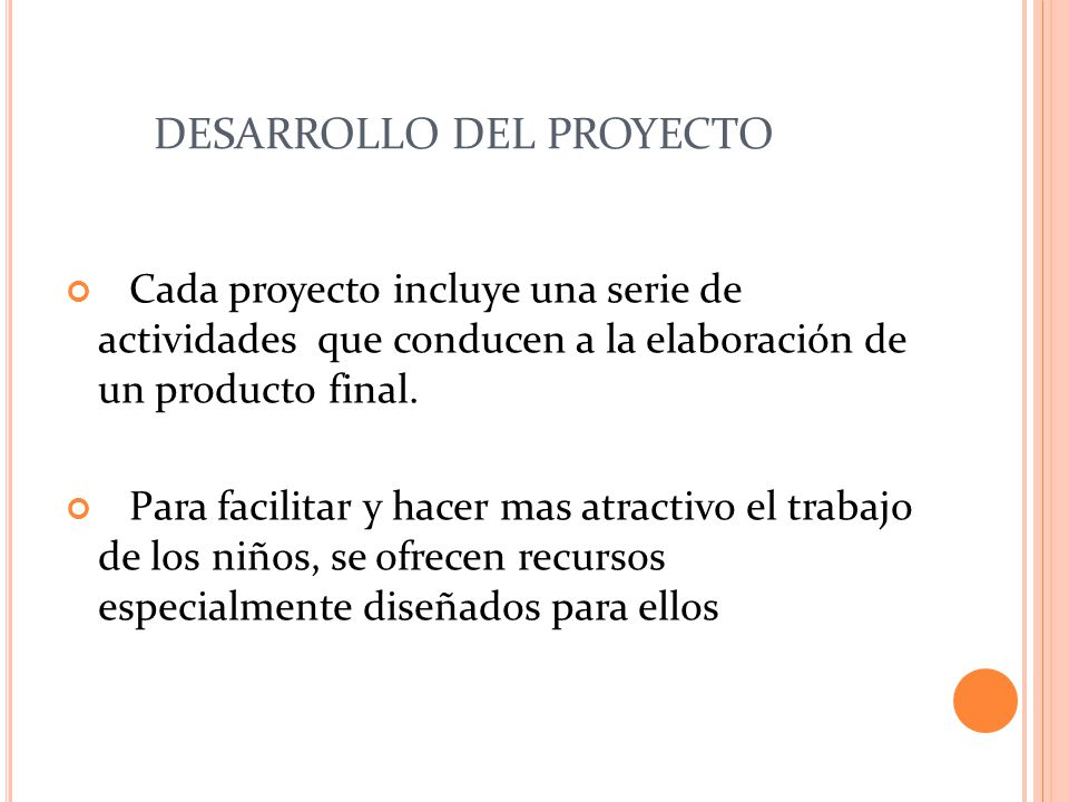 DESARROLLO DEL PROYECTO