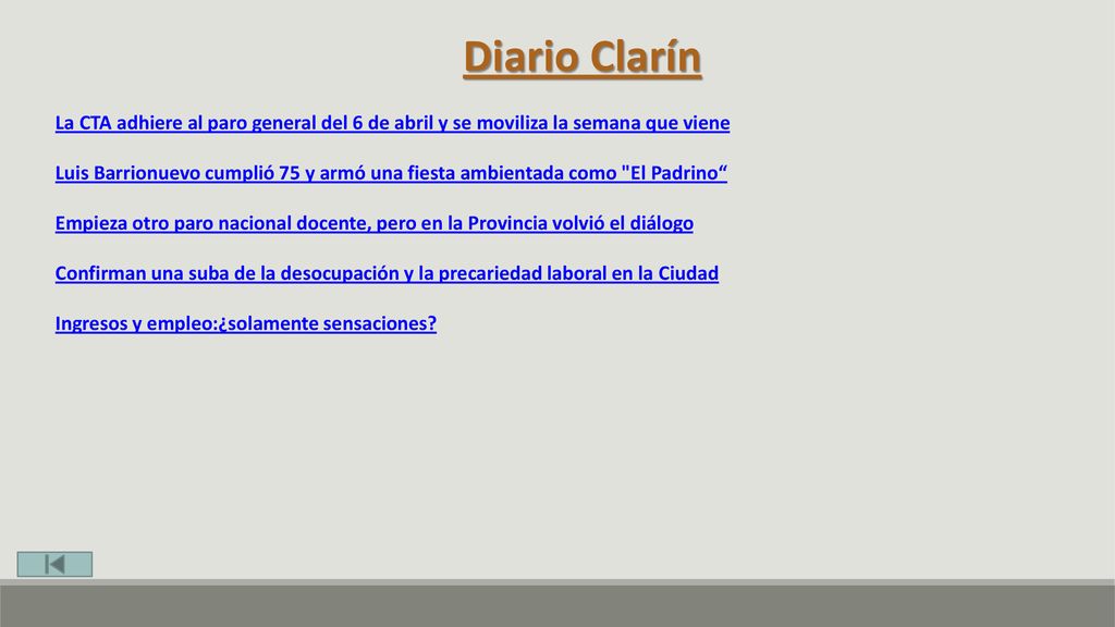 Diario Clarín La CTA adhiere al paro general del 6 de abril y se moviliza la semana que viene.