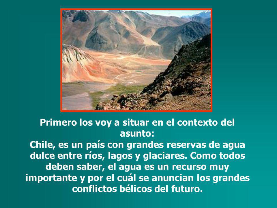 Primero los voy a situar en el contexto del asunto: