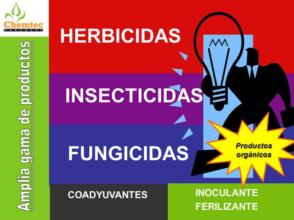 Amplia gama de productos