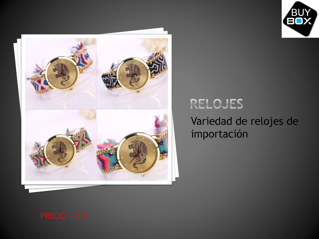 relojes Variedad de relojes de importación PRECIO - 5 $