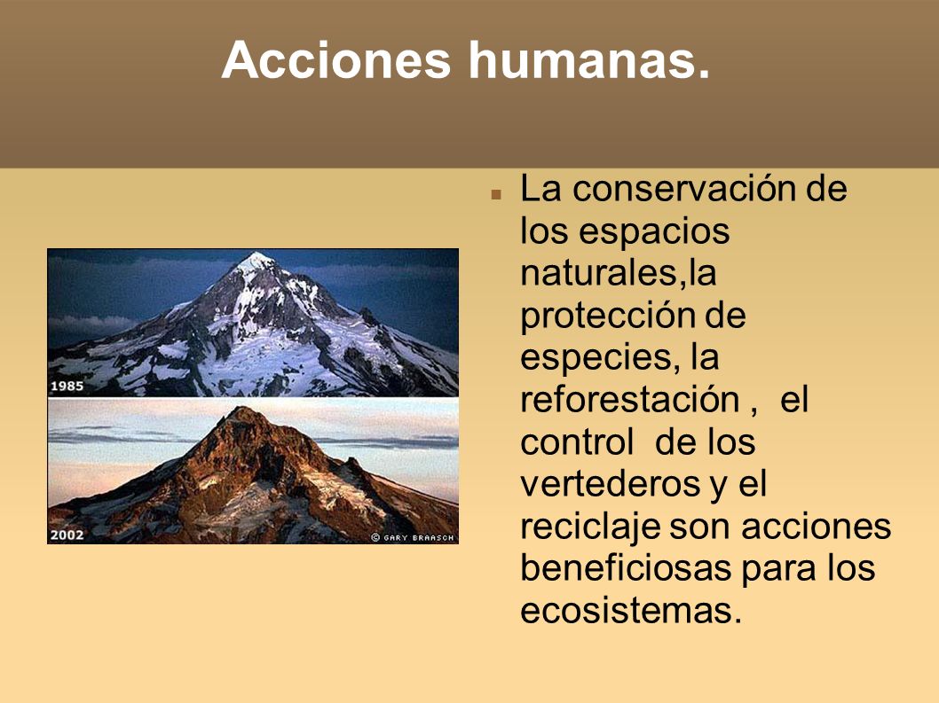 Acciones humanas.