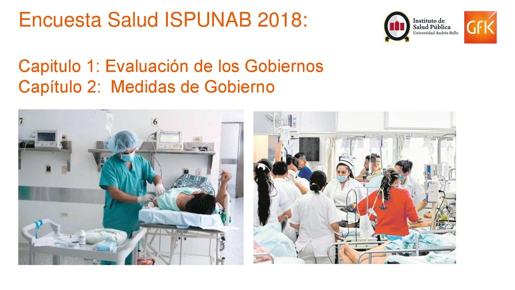 Encuesta Salud ISPUNAB 2018: Capitulo 1: Evaluación de los Gobiernos Capítulo 2: Medidas de Gobierno
