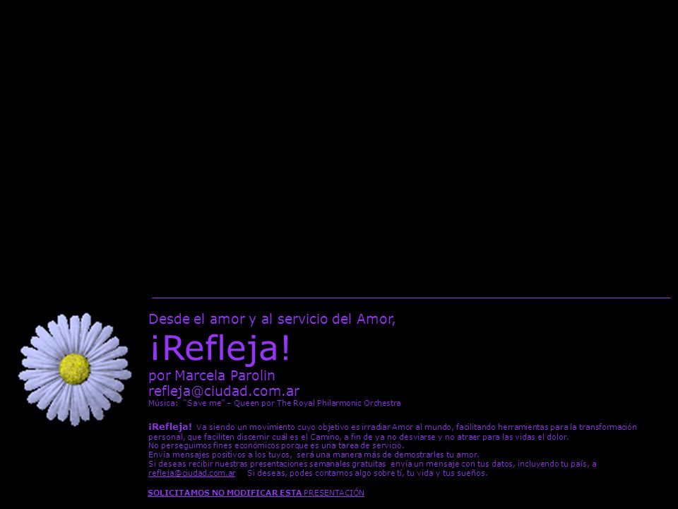 ¡Refleja! Desde el amor y al servicio del Amor,