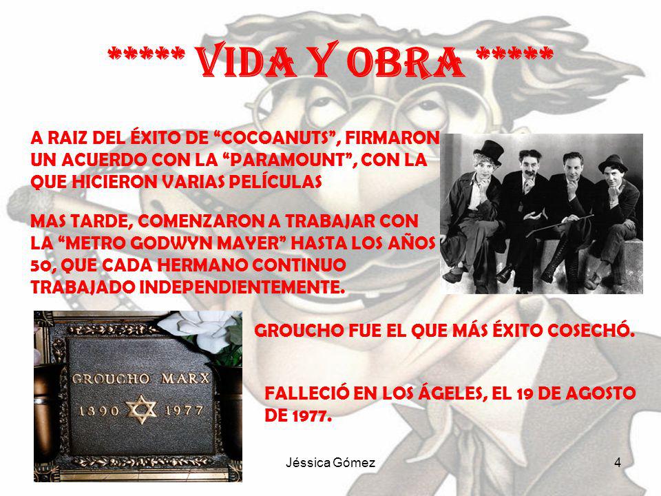 ***** VIDA Y OBRA ***** A RAIZ DEL ÉXITO DE COCOANUTS , FIRMARON UN ACUERDO CON LA PARAMOUNT , CON LA QUE HICIERON VARIAS PELÍCULAS.