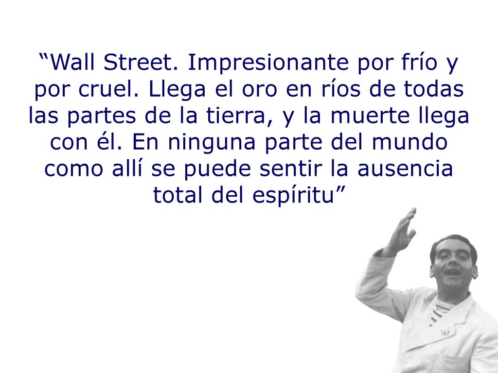 Wall Street. Impresionante por frío y por cruel