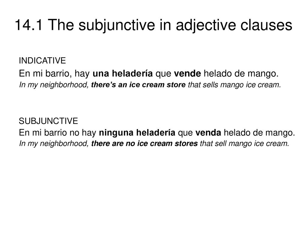 En mi barrio, hay una heladería que vende helado de mango.