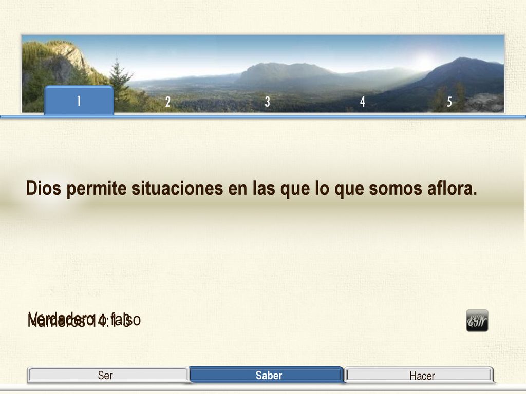 Dios permite situaciones en las que lo que somos aflora.