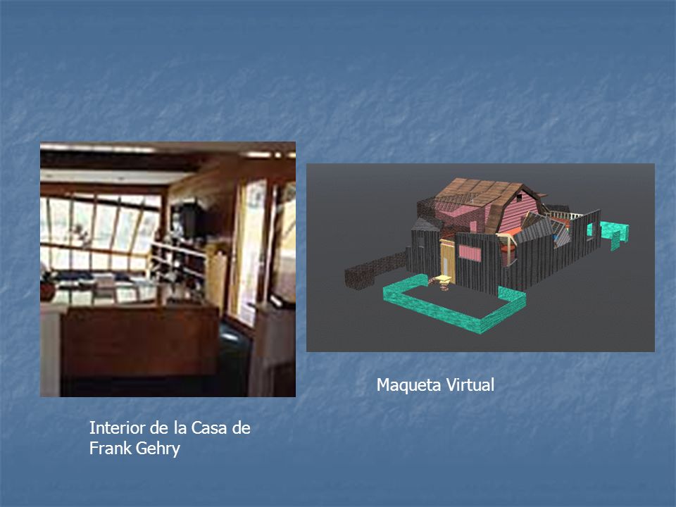 Maqueta Virtual Interior de la Casa de Frank Gehry