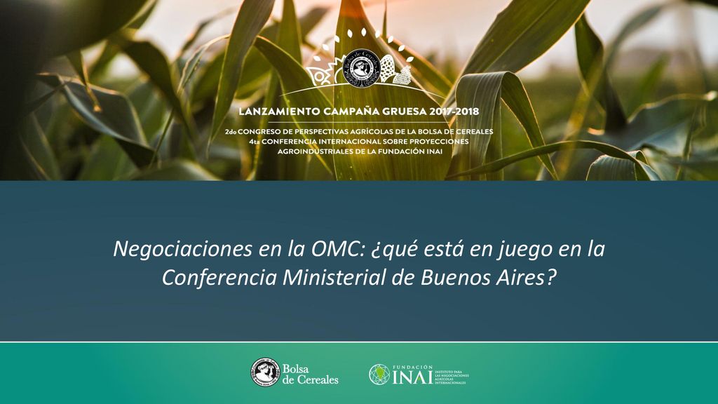 Negociaciones en la OMC: ¿qué está en juego en la Conferencia Ministerial de Buenos Aires