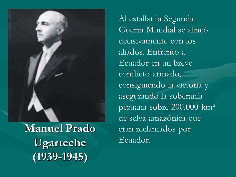 Manuel Prado Ugarteche ( )
