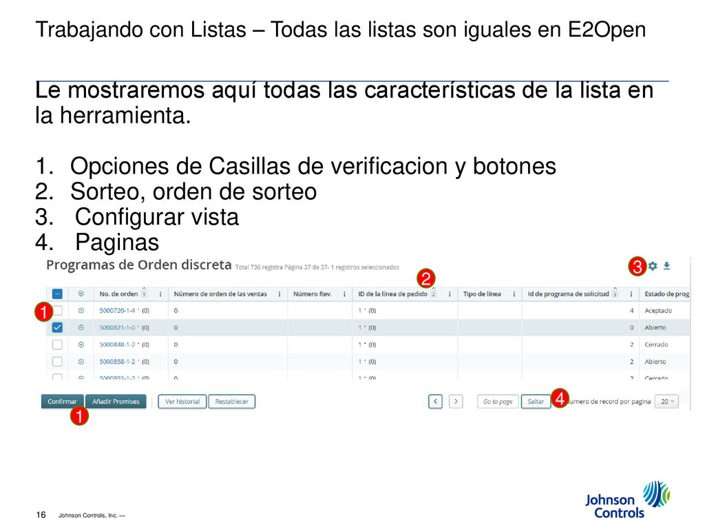 Trabajando con Listas – Todas las listas son iguales en E2Open