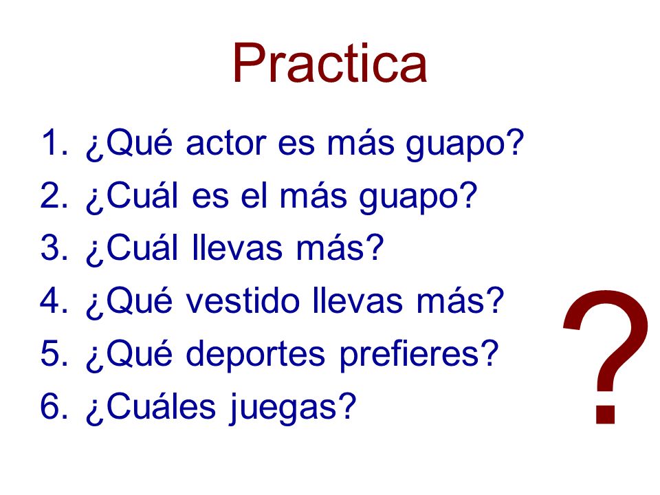Practica ¿Qué actor es más guapo ¿Cuál es el más guapo