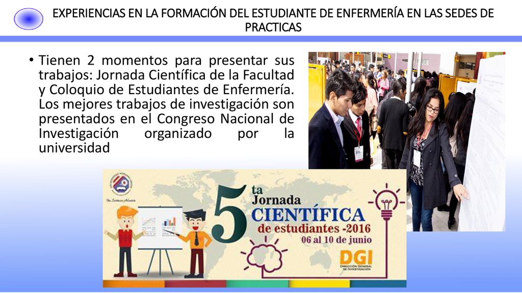 EXPERIENCIAS EN LA FORMACIÓN DEL ESTUDIANTE DE ENFERMERÍA EN LAS SEDES DE PRACTICAS