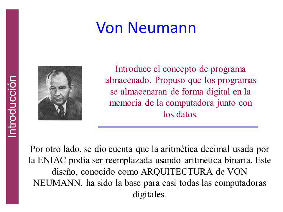 Von Neumann Introducción