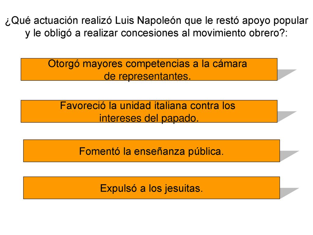Otorgó mayores competencias a la cámara de representantes.