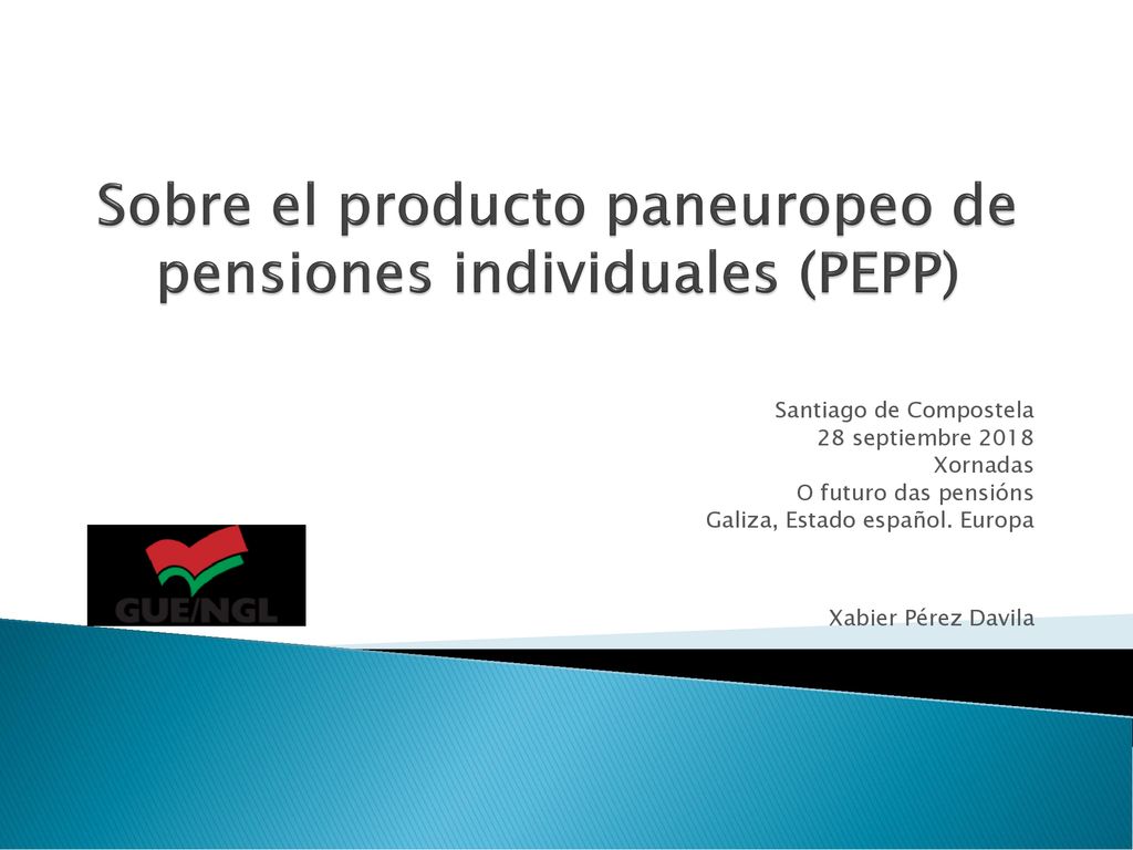 Sobre el producto paneuropeo de pensiones individuales (PEPP)