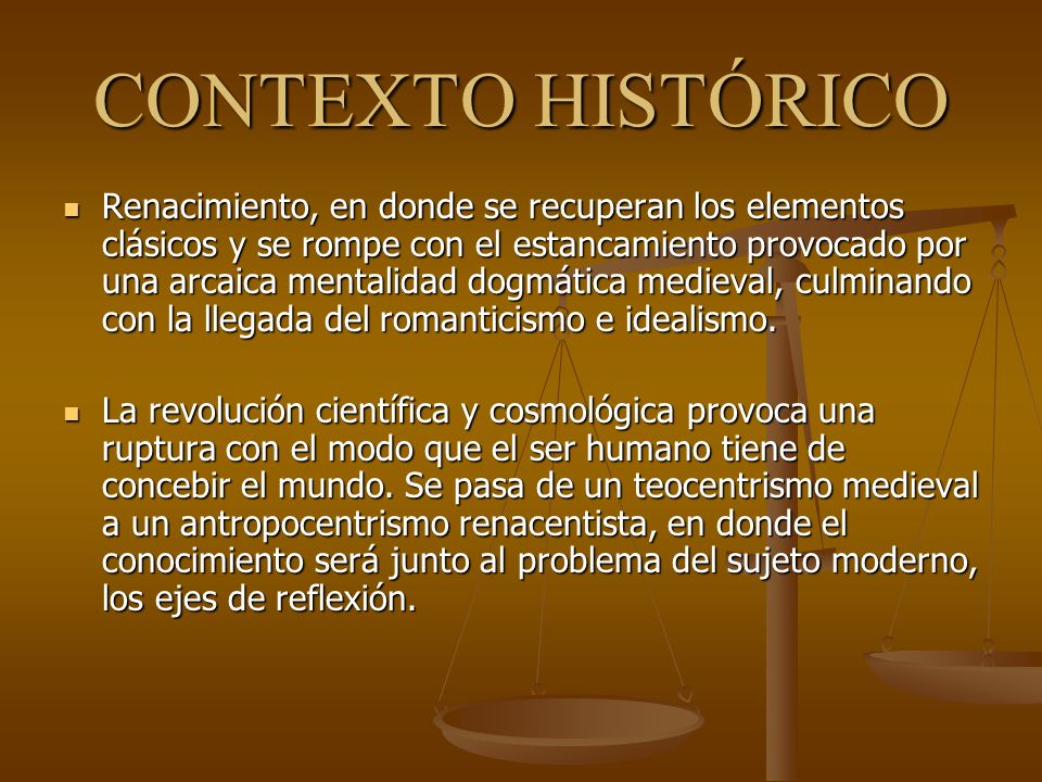 CONTEXTO HISTÓRICO