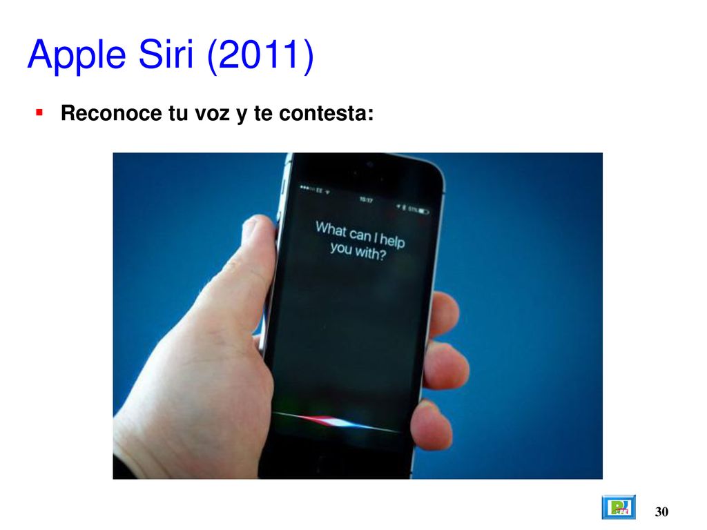 Apple Siri (2011) Reconoce tu voz y te contesta: 30