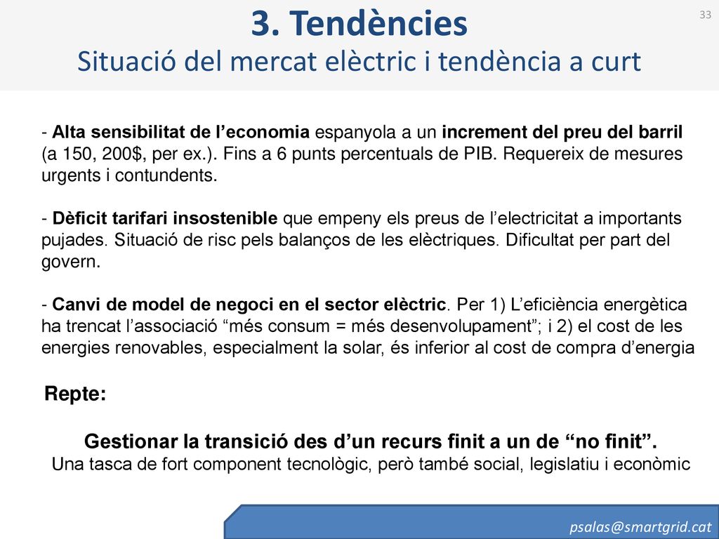 Gestionar la transició des d’un recurs finit a un de no finit .