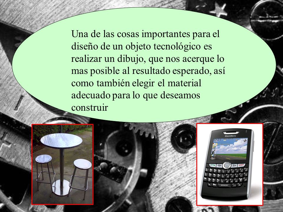 Una de las cosas importantes para el diseño de un objeto tecnológico es realizar un dibujo, que nos acerque lo mas posible al resultado esperado, así como también elegir el material adecuado para lo que deseamos construir