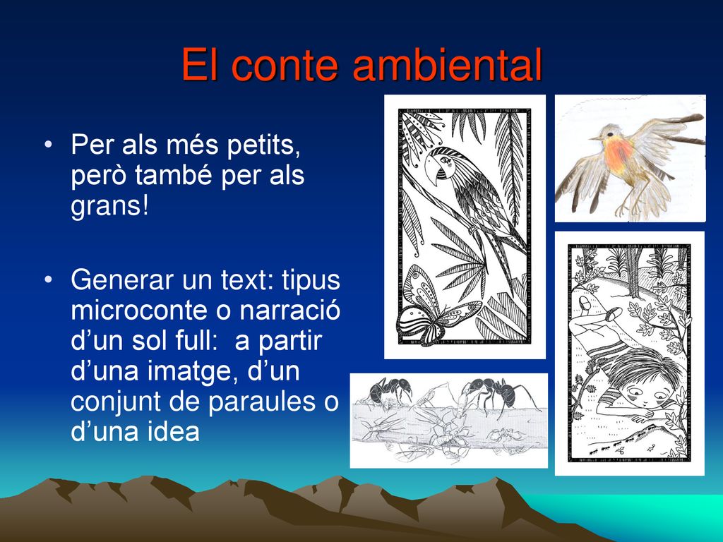 El conte ambiental Per als més petits, però també per als grans!
