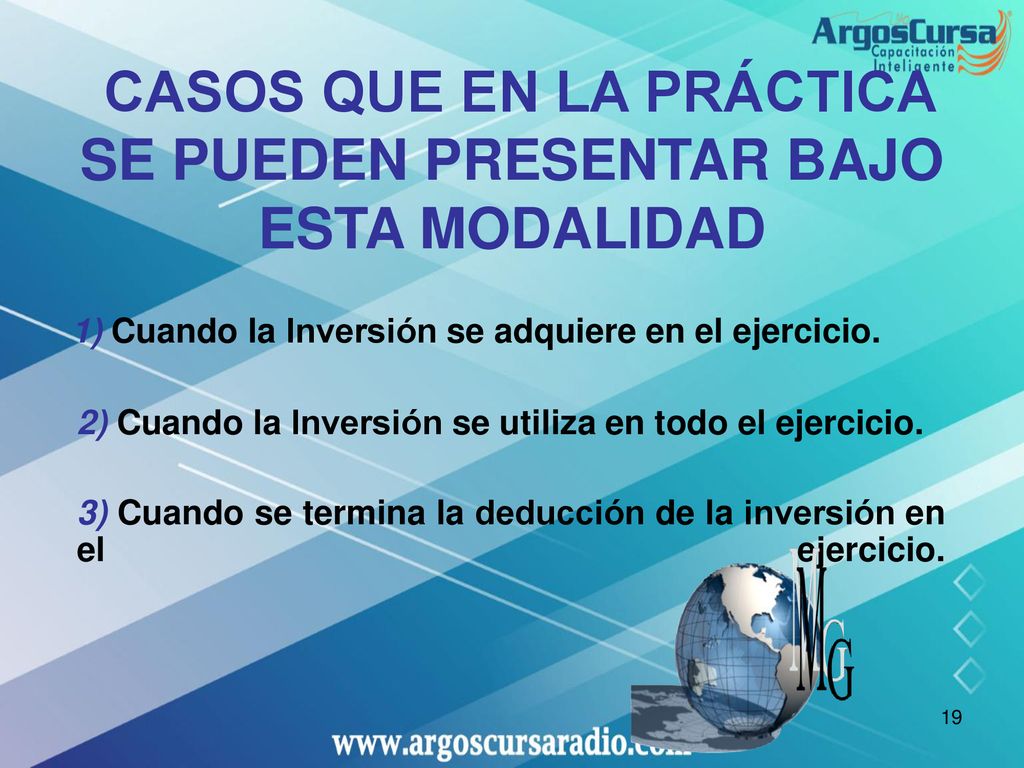 CASOS QUE EN LA PRÁCTICA SE PUEDEN PRESENTAR BAJO ESTA MODALIDAD