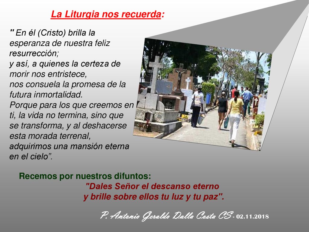 Fieles Difuntos. - Ppt Descargar