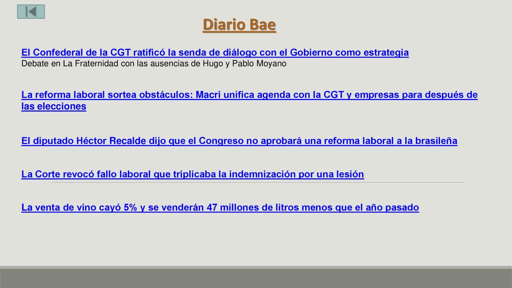 Diario Bae El Confederal de la CGT ratificó la senda de diálogo con el Gobierno como estrategia.