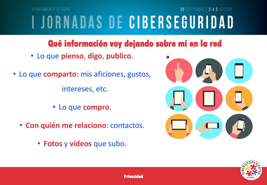 Qué información voy dejando sobre mí en la red