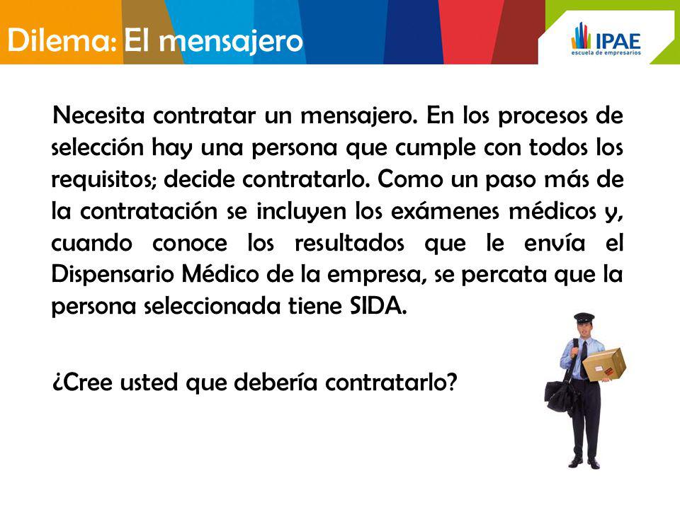 Dilema: El mensajero