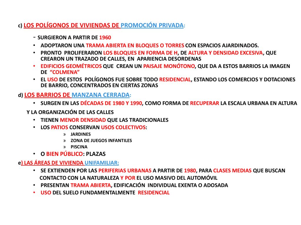 - SURGIERON A PARTIR DE 1960 Y LA ORGANIZACIÓN DE LAS CALLES