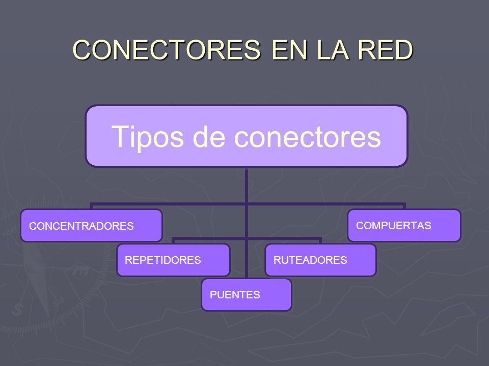 CONECTORES EN LA RED