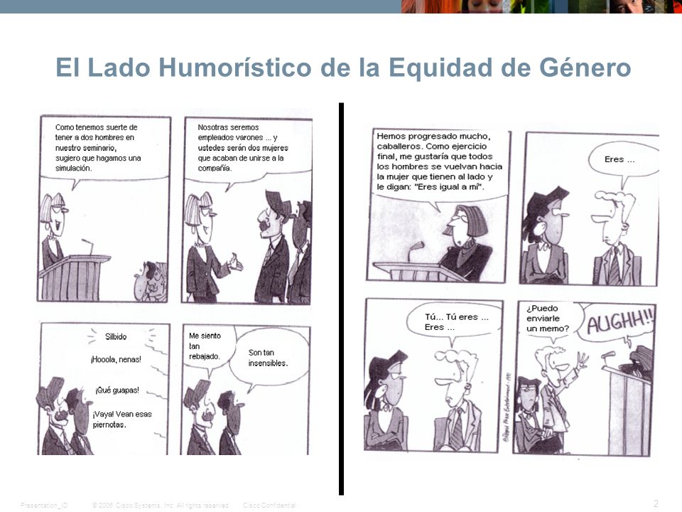 El Lado Humorístico de la Equidad de Género