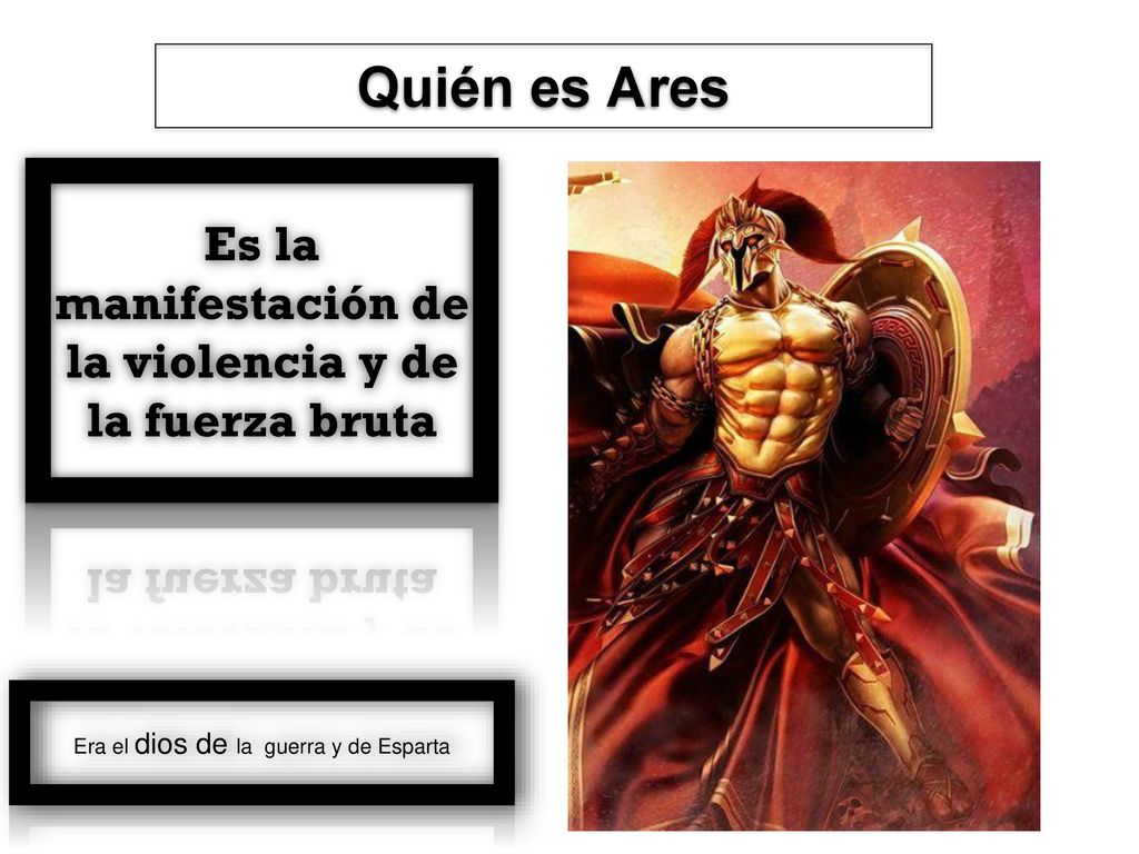 Es la manifestación de la violencia y de la fuerza bruta