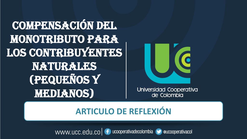 Compensación del monotributo para los contribuyentes naturales (pequeños y medianos)
