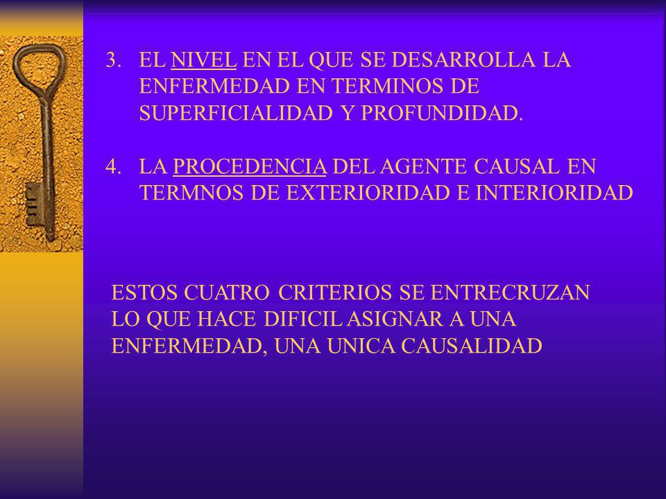 EL NIVEL EN EL QUE SE DESARROLLA LA