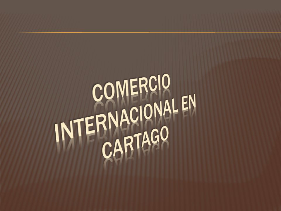 Comercio Internacional en Cartago