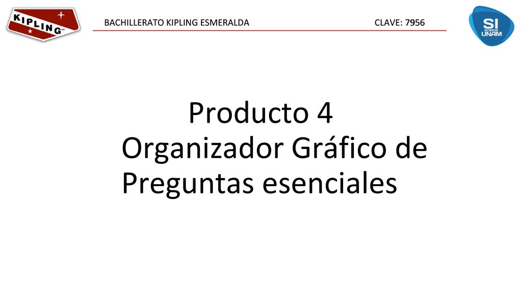 Producto 4 Organizador Gráfico de Preguntas esenciales