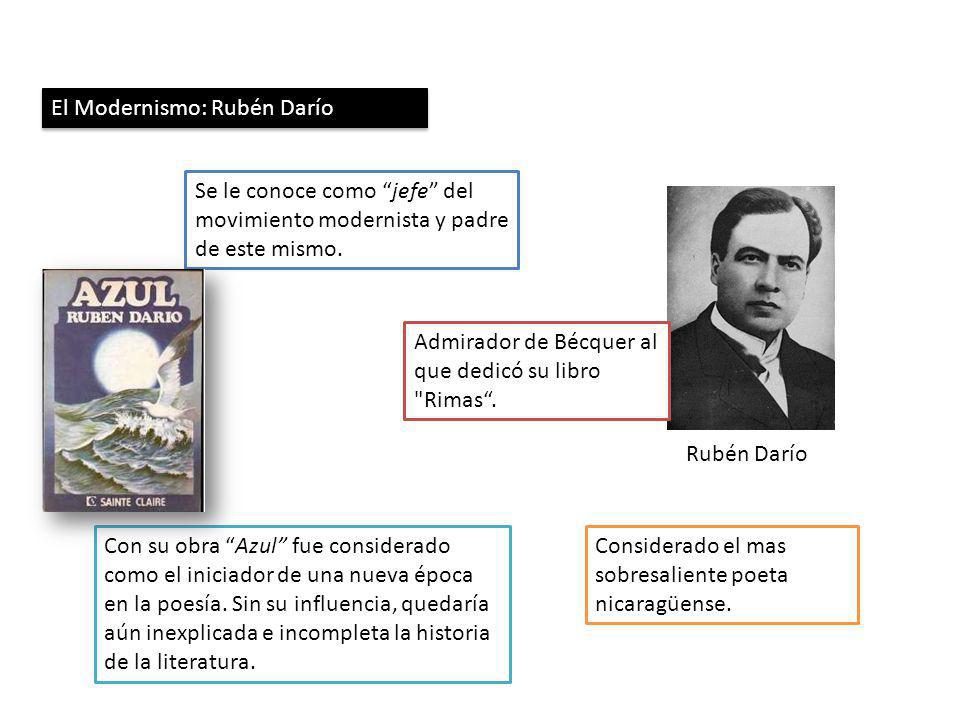 El Modernismo: Rubén Darío