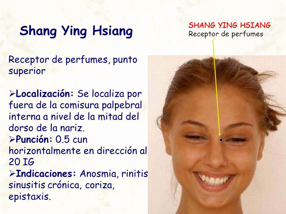 Shang Ying Hsiang Receptor de perfumes, punto superior