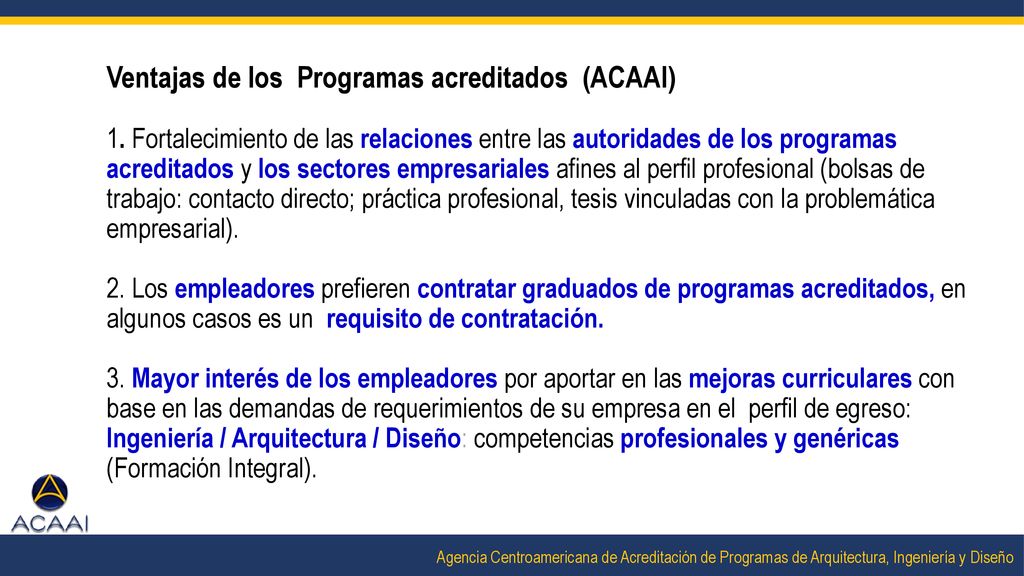 Agencia Centroamericana de Acreditación de Programas de Arquitectura, Ingeniería y Diseño