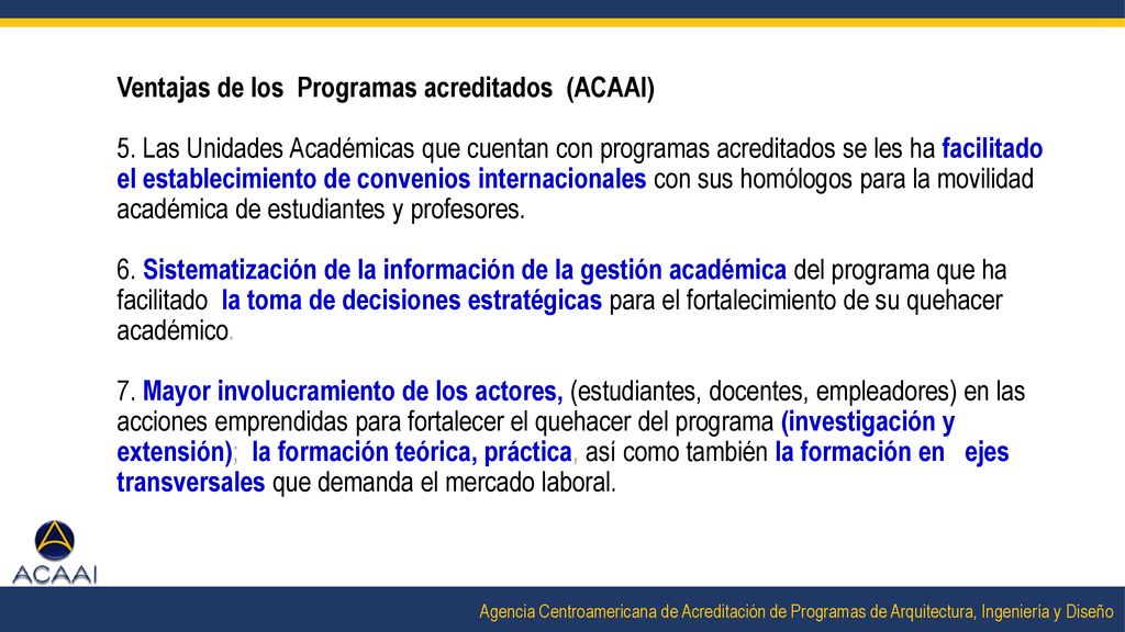 Agencia Centroamericana de Acreditación de Programas de Arquitectura, Ingeniería y Diseño