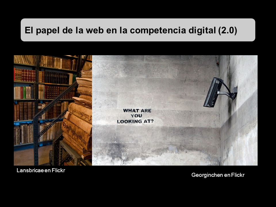 El papel de la web en la competencia digital (2.0)